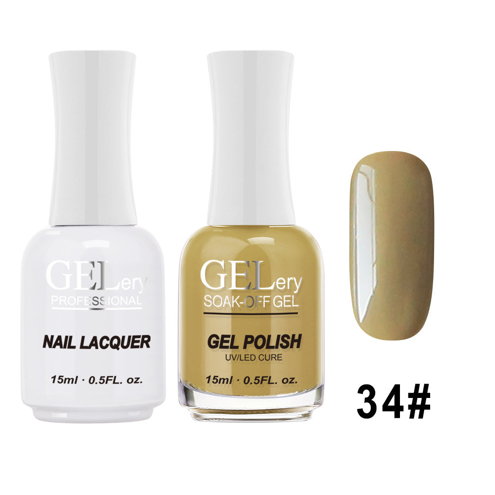GELery Gel Matching Lacquer (Duo) - #034 (old barcode)