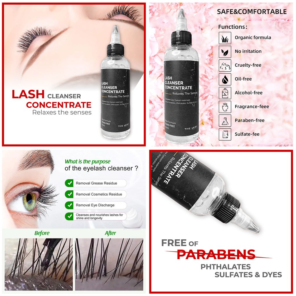 Lash Cleanser Concentrate 3.4 fl oz