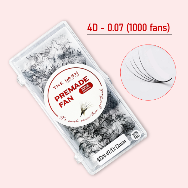 4D 0.07 (1000 fans - Bulk) - C - 17mm