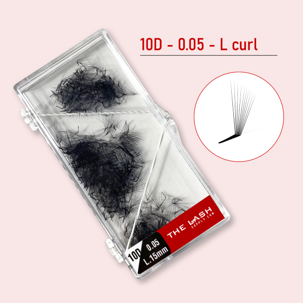 10D 0.05 (500 fans - Bulk) - L - 13mm