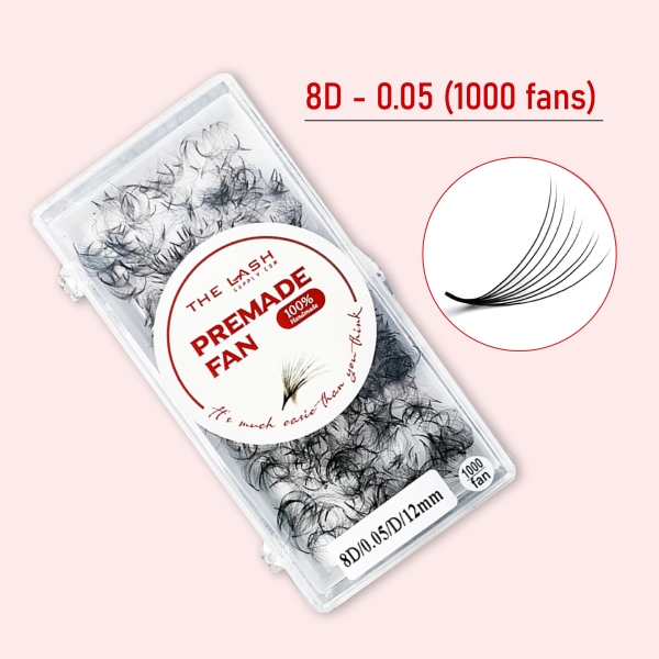 8D 0.05 (1000 fans - Bulk) - D - 9mm