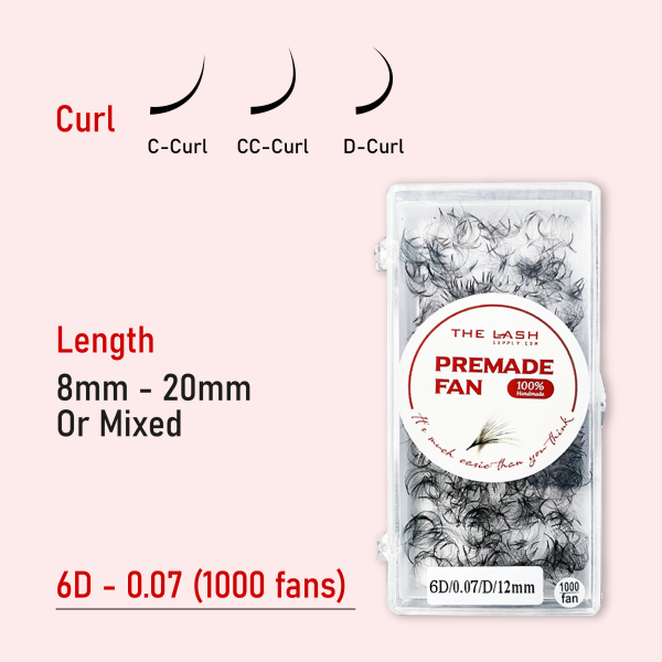 6D 0.07 (1000 fans - Bulk) - D - 12mm