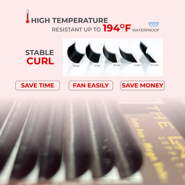 Magic Lash (Easy Fan - Self Fanning Lashes) - D - 8mm