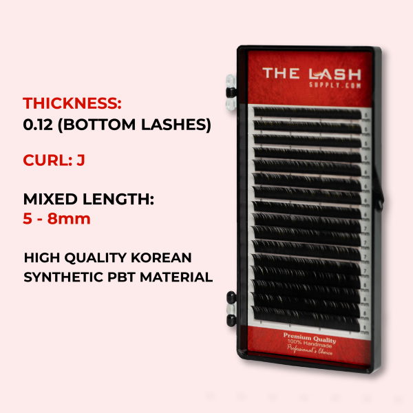 Bottom lash - J - Mixed