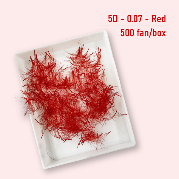 5D 0.07 - Red Color - CC - 17mm