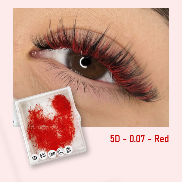 5D 0.07 - Red Color - CC - 17mm
