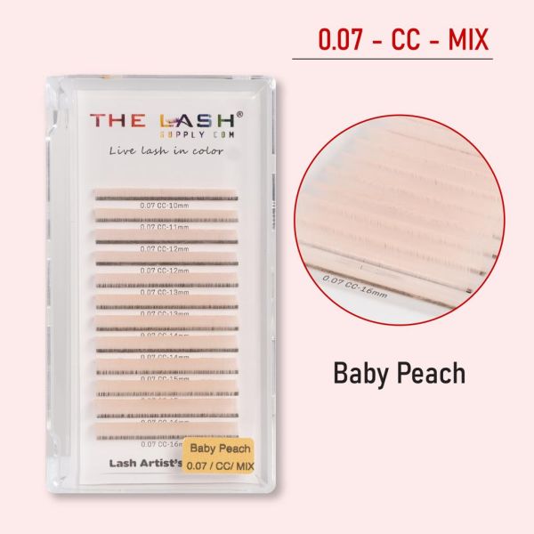 0.07 - Color Lash - CC - Baby peach