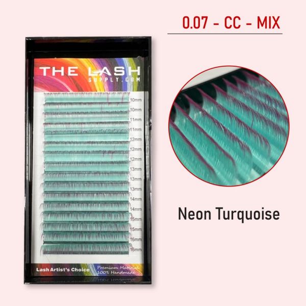 0.07 - Color Lash - CC - Neon Turquoise