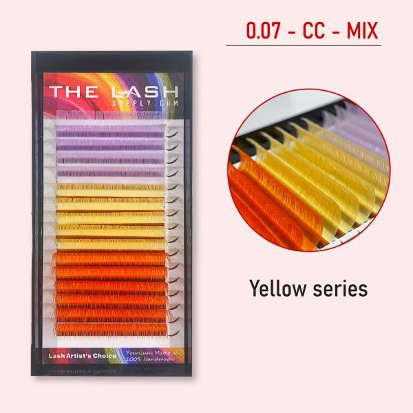 0.07 - Color Lash - CC - Yellow series