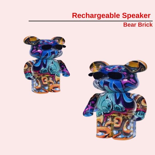 Rechargeable Speaker - BearBrick