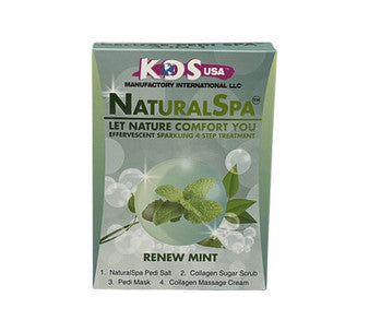 KDS Deluxe Pedicure 4 Step - Mint - Case of 88
