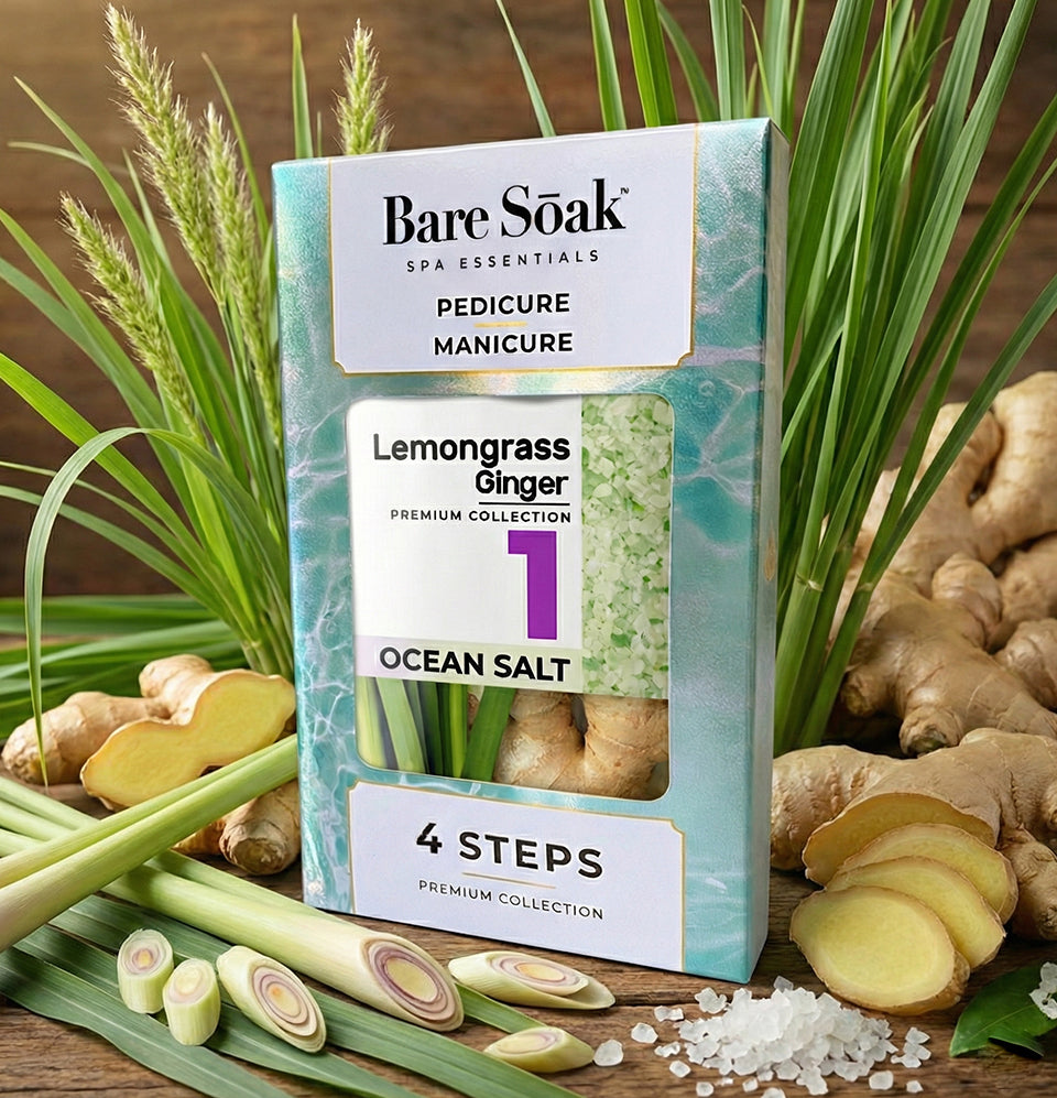 BareSoak 4 Steps Collagen - Lemongrass Ginger - Master of 85 kits - New
