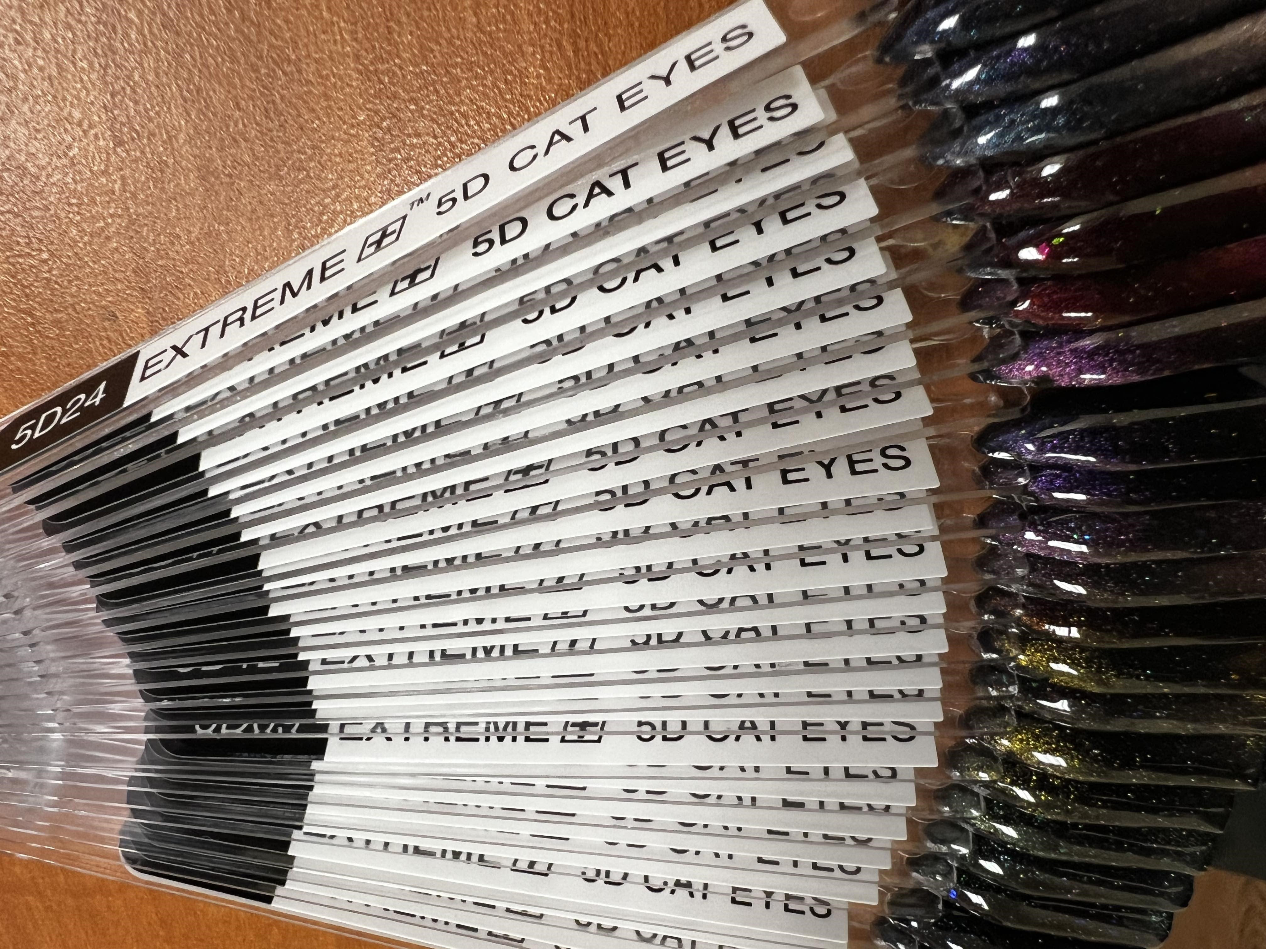 EXTREME+ 5D Cat Eye Gel set/24colors - Chart color