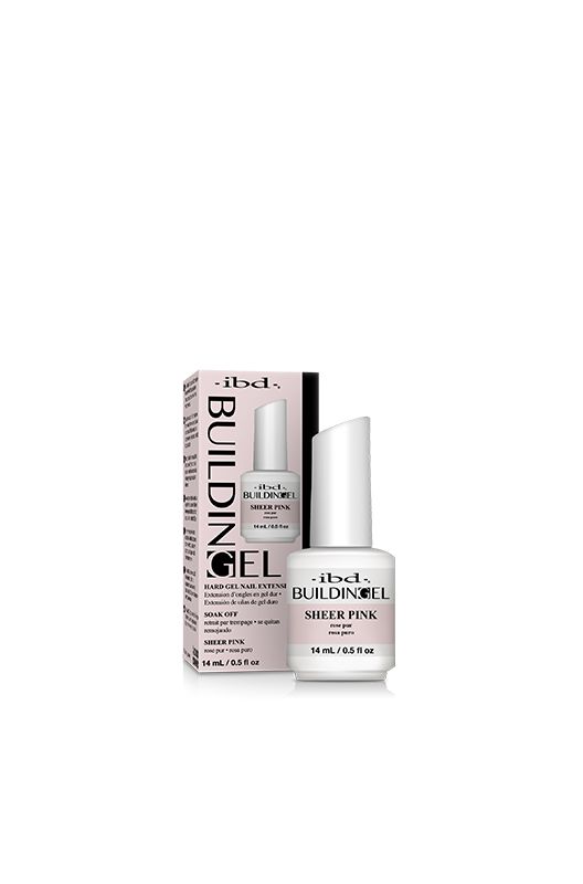 IBD Building Gel Sheer Pink (Bottle) - 0.5 oz