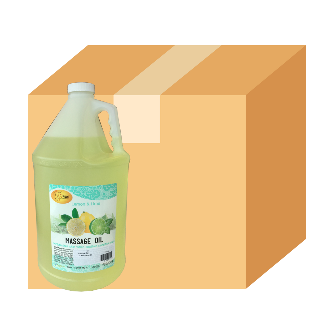 Chemco Pro Nail Massage Oil - Lemon & Lime - Case of 4