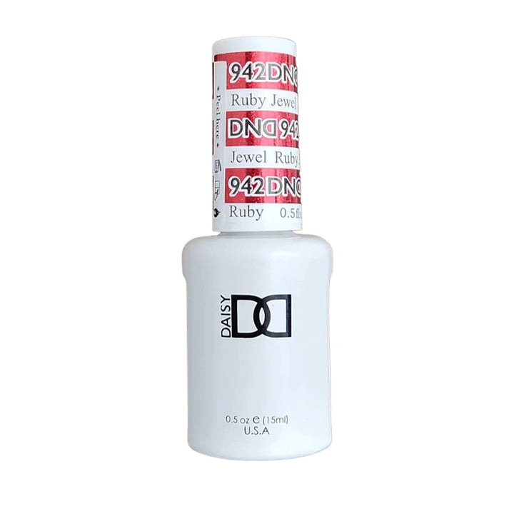DND Platinum Gel 942 RUBY JEWEL- Gel single