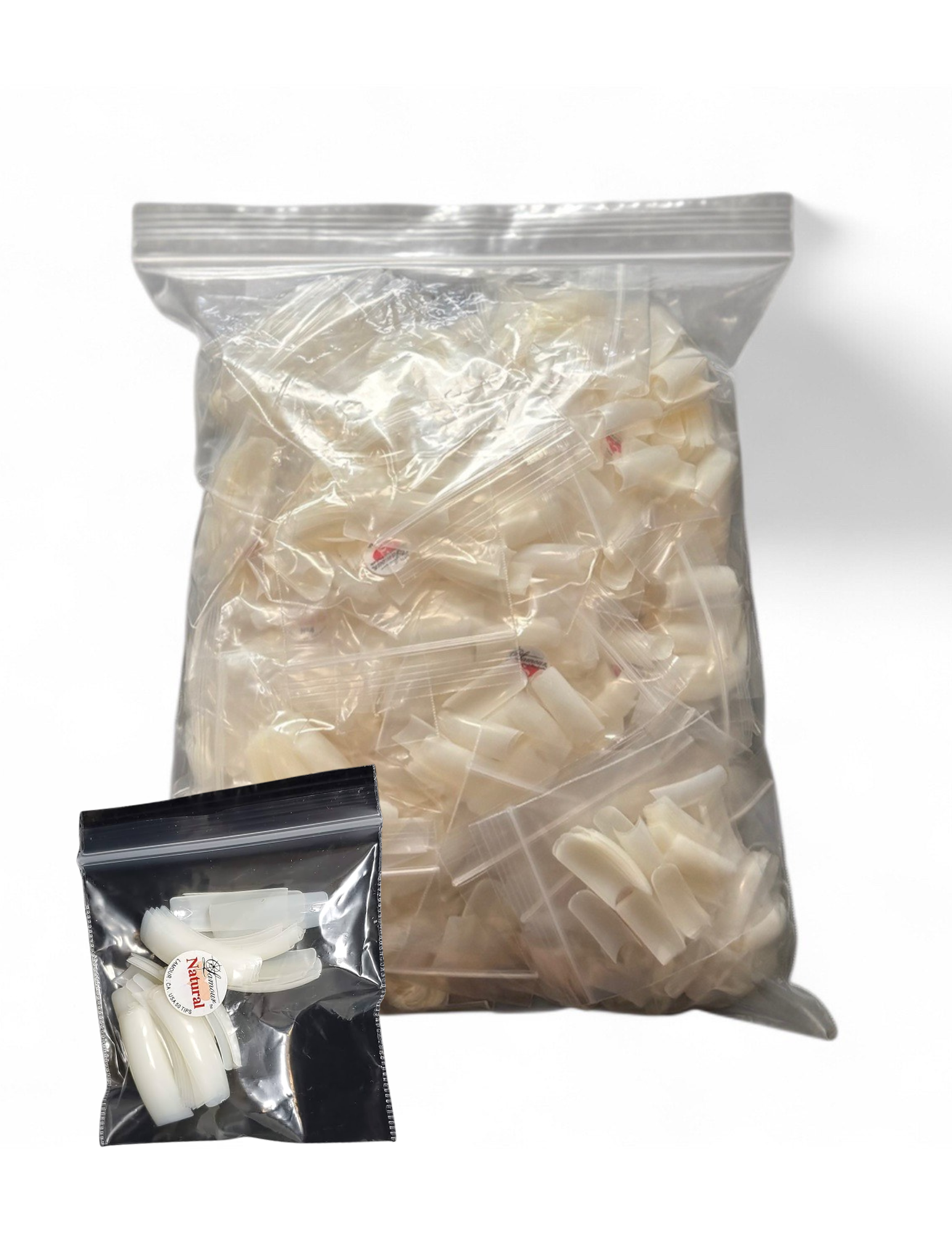Lamour Natural Tips # 8 - Big Bag / 5000 Tips