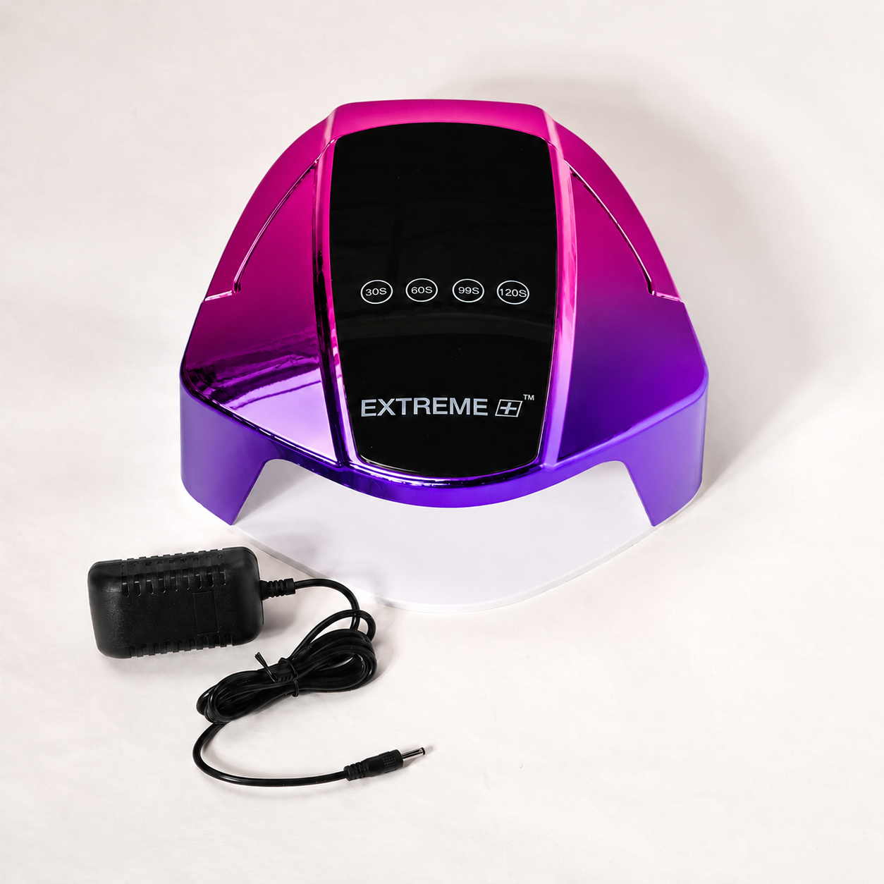 EXTREME+ LED UV Nail Lamp Pro EV01 96W Cordless Rechargeable - Rainbow Violet