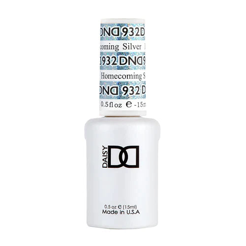 DND Platinum Gel 932 HOMECOMING SILVER- Gel single
