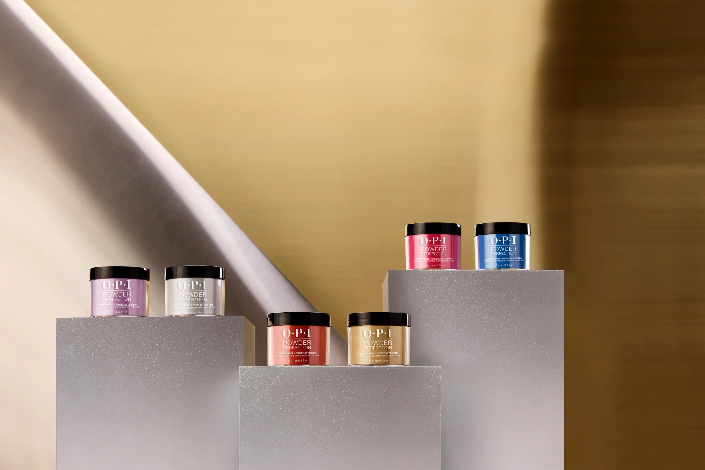 OPI Dip Powder Fall 2024 - Metallic Mega Mix Collection 6 Colors ( Available in August 2024)