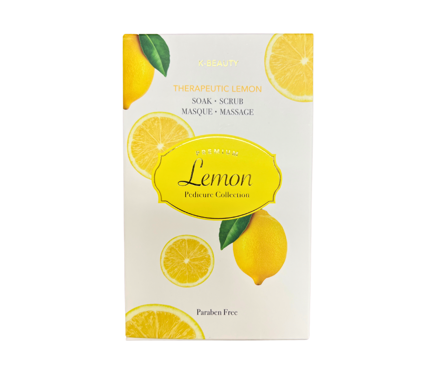 Codi K-Beauty Premium Pedicure Collection Deluxe 4 Steps - Lemon - Case of 120