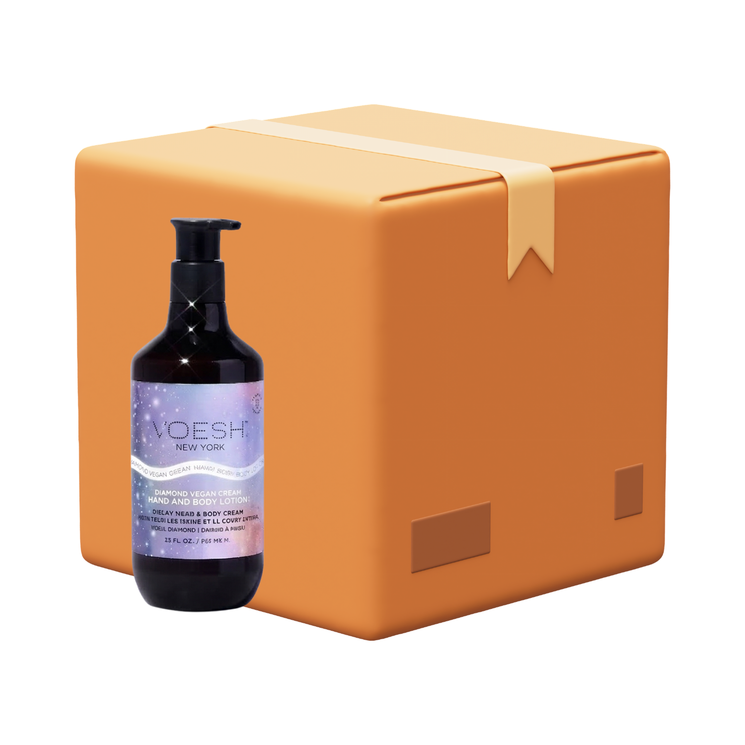 Voesh Diamond Lotion 28 oz - Case of 12