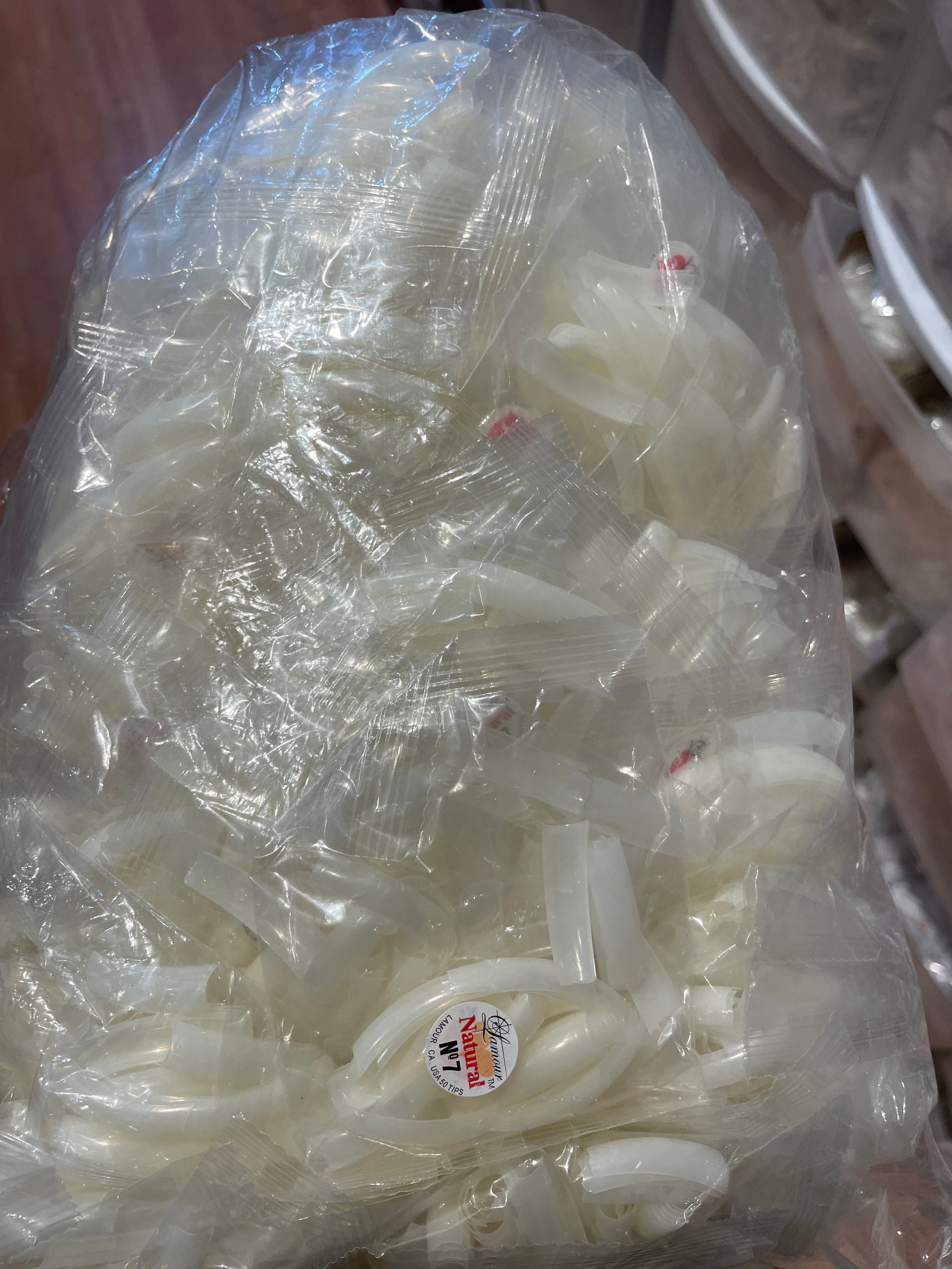 Lamour Natural Tips # 7 - Big Bag / 5000 Tips