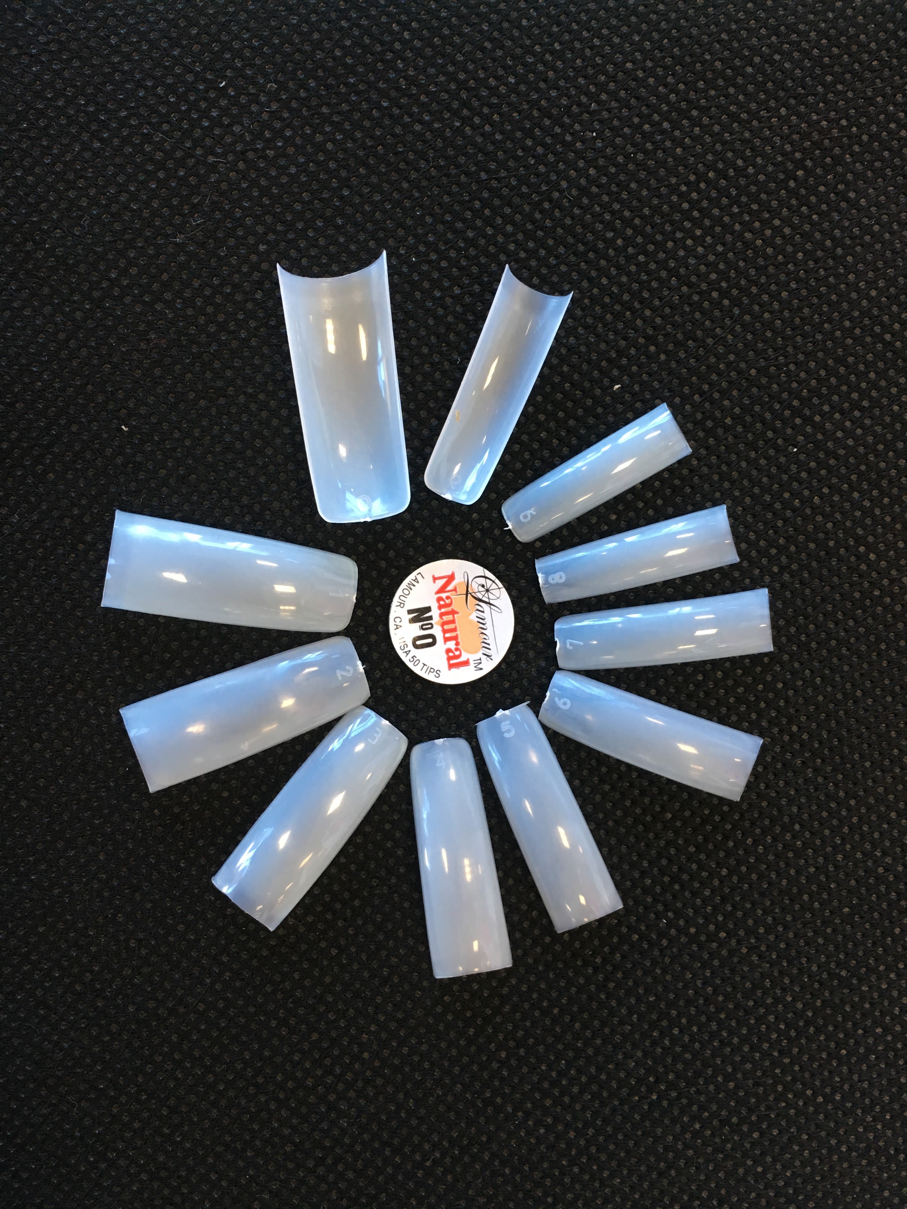 Lamour Natural Tips # 9 - Big Bag / 5000 Tips