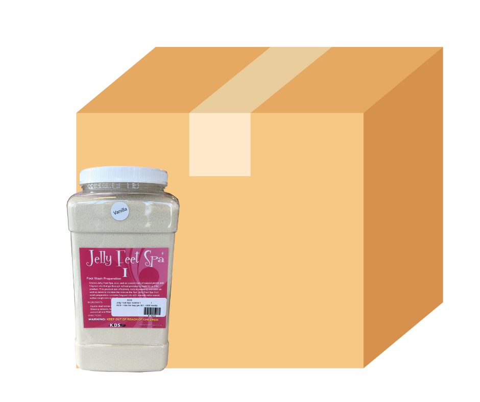 KDS Jelly Feet Spa Number I - Vanilla - Case of 4