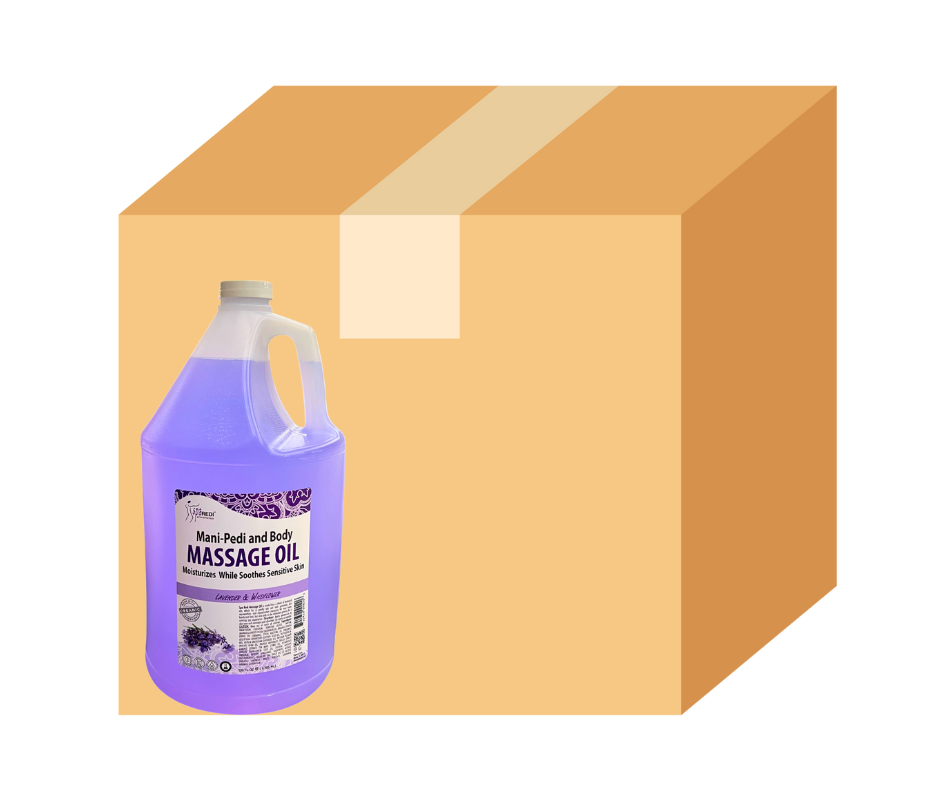 Chemco Pro Nail Massage Oil - Lavender & Wildflower - Case of 4