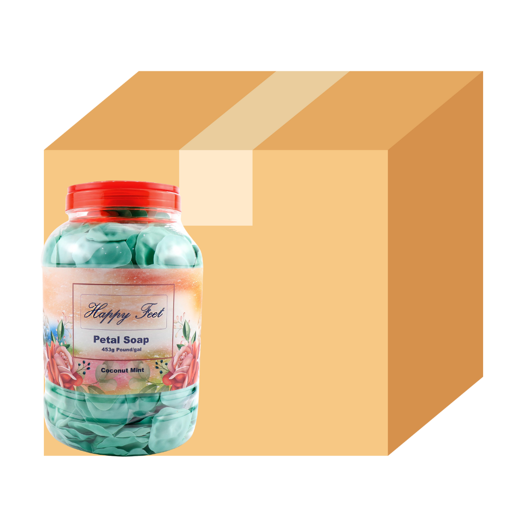 HappyFeet Petal Soak For Spa - Coconut Mint - Case of 4