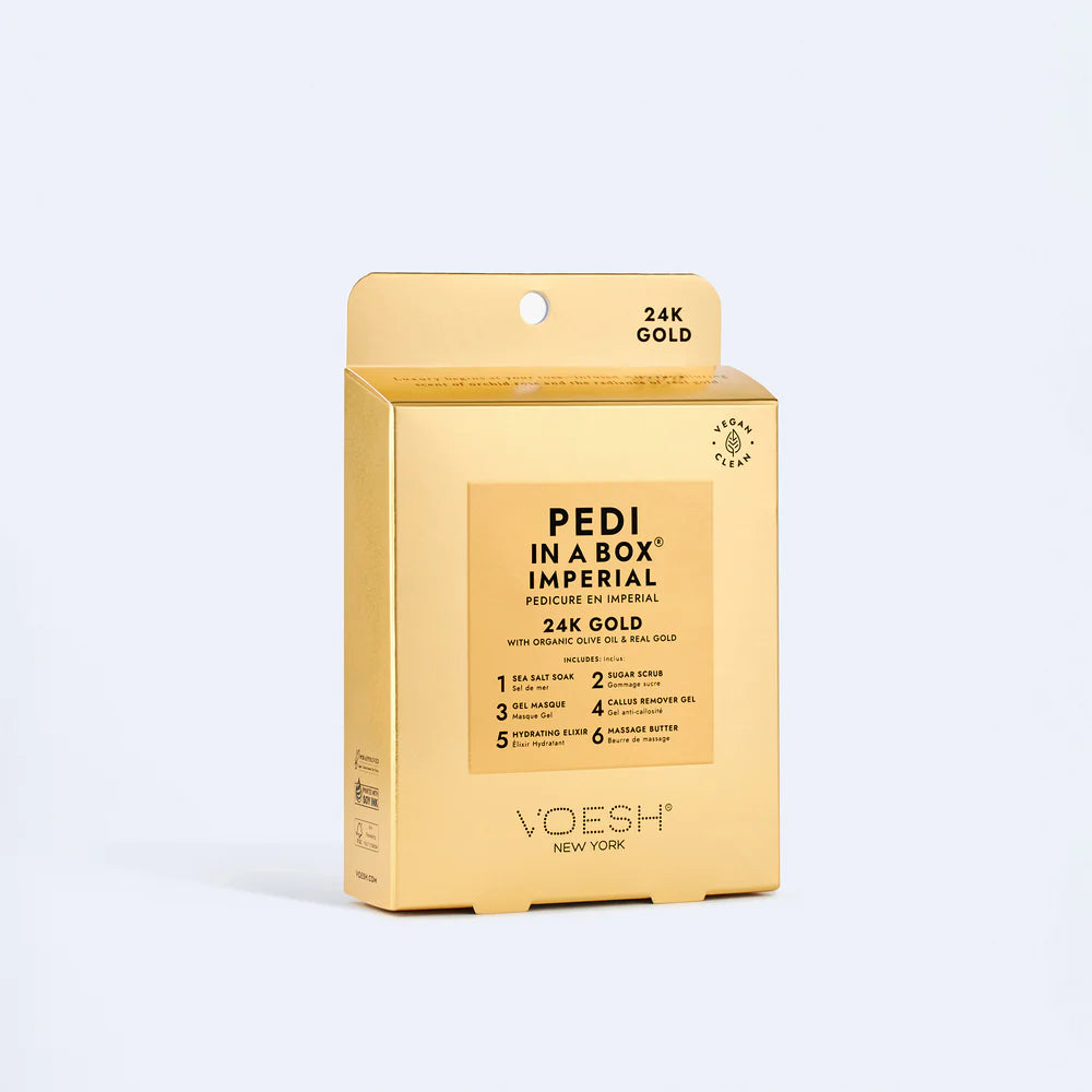 Voesh Pedi in a box - Imperial 24k Gold - Kit