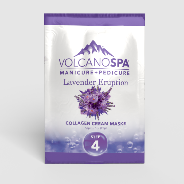 La Palm Volcano Deluxe Pedicure 5 Step - Lavender Eruption - Kit
