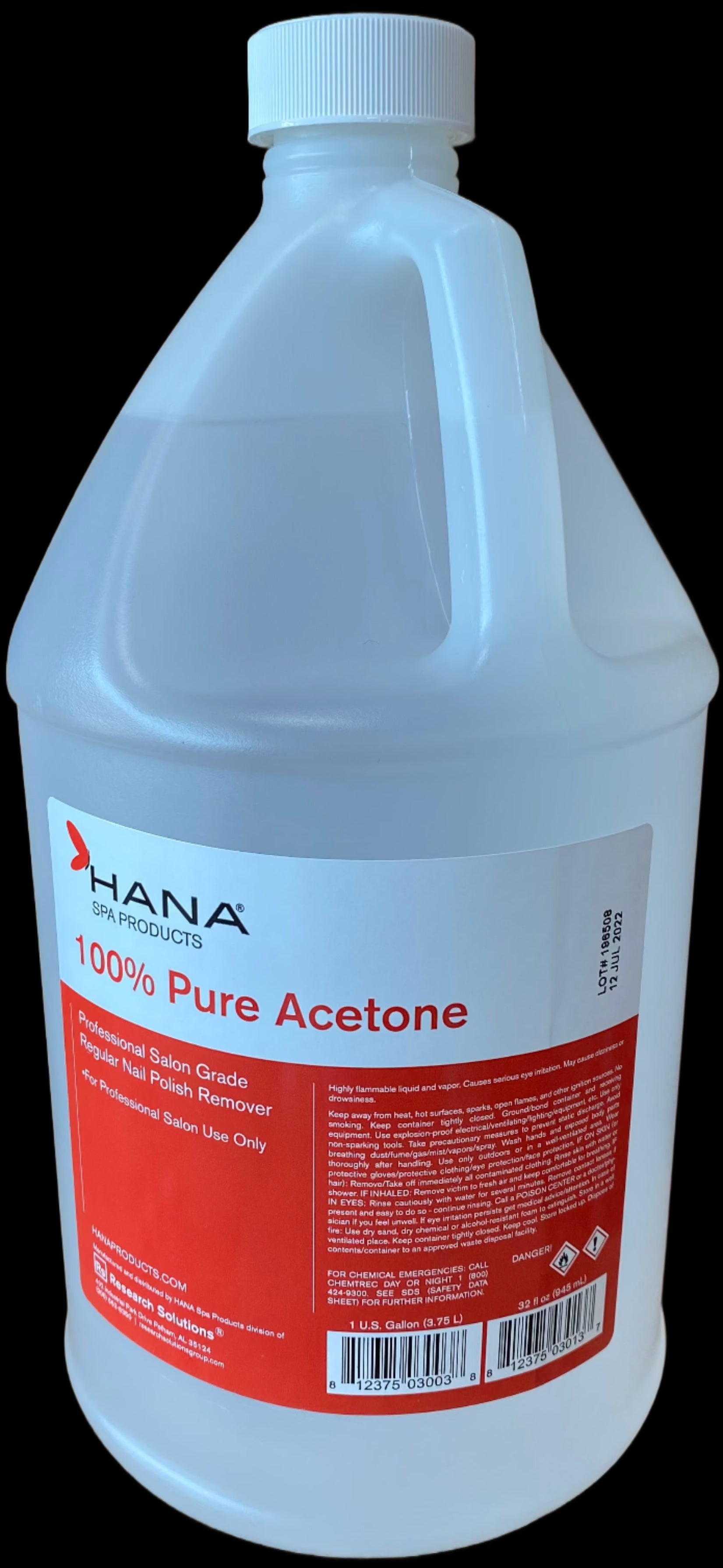 HANA Acetone 100% - Case of 4