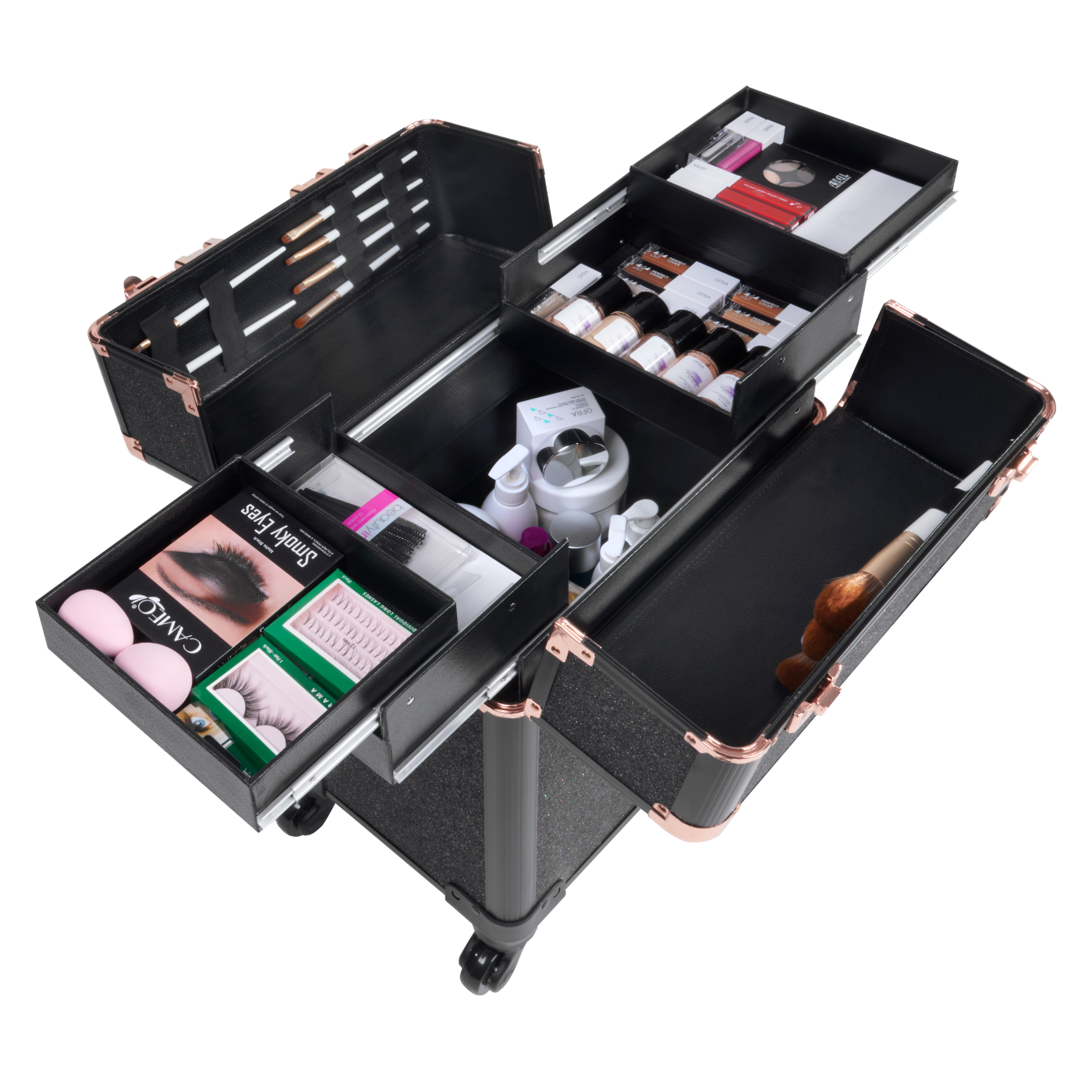 Lockable Aluminum Beauty Case