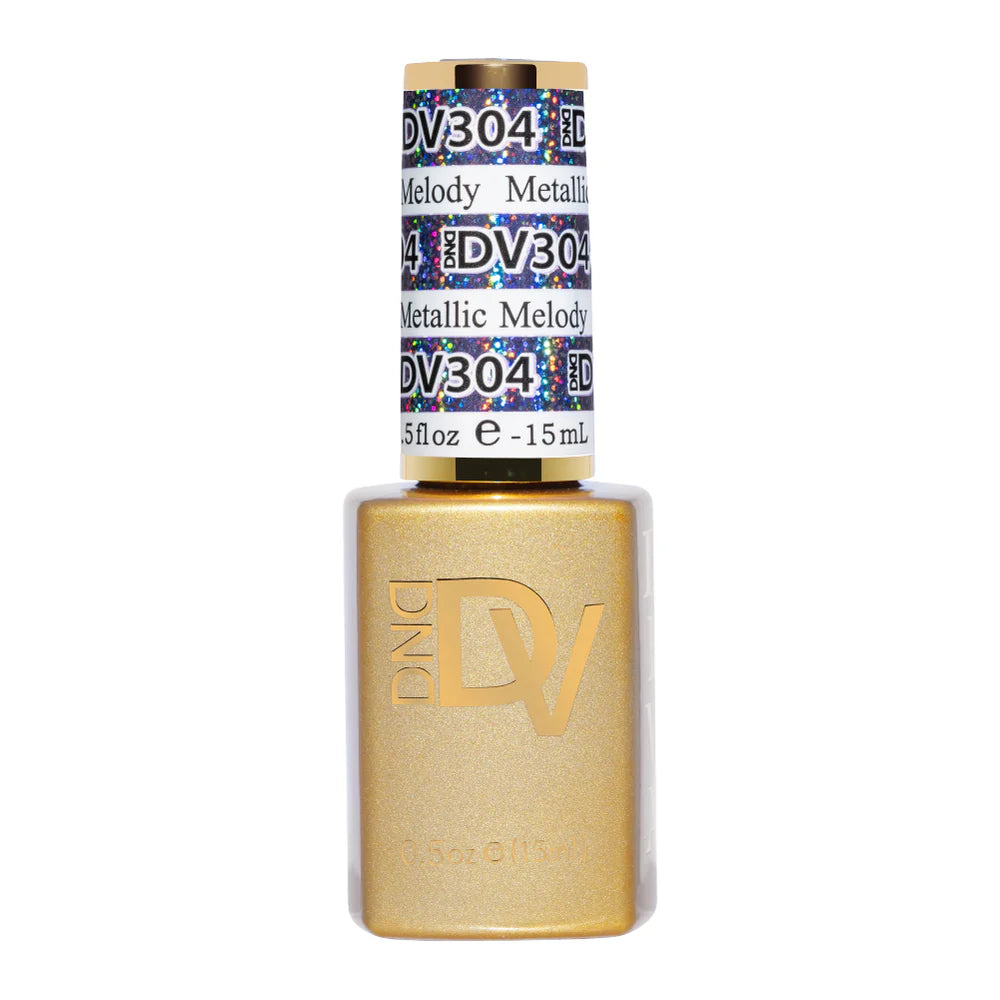 DND Platinum Gel 304 METALLIC MELODY- Gel single