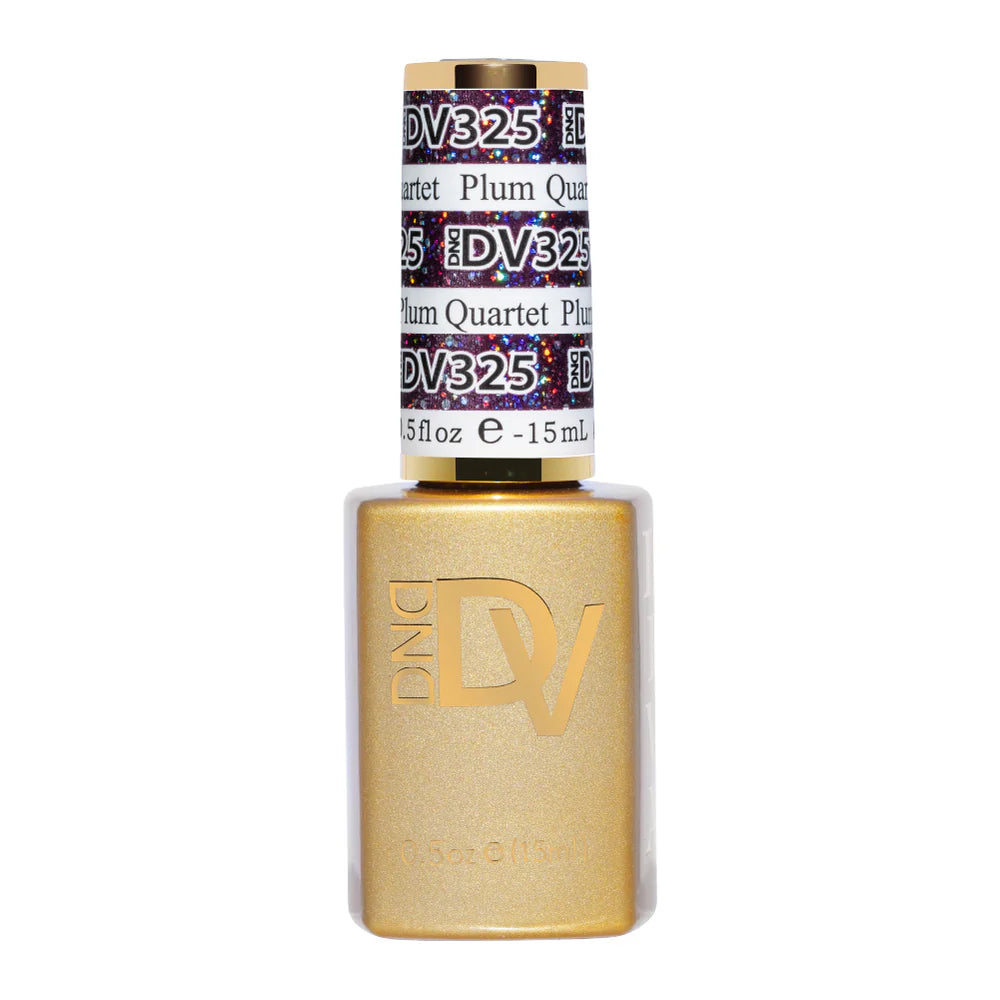 DND Platinum Gel 325 PLUM QUARTET- Gel single