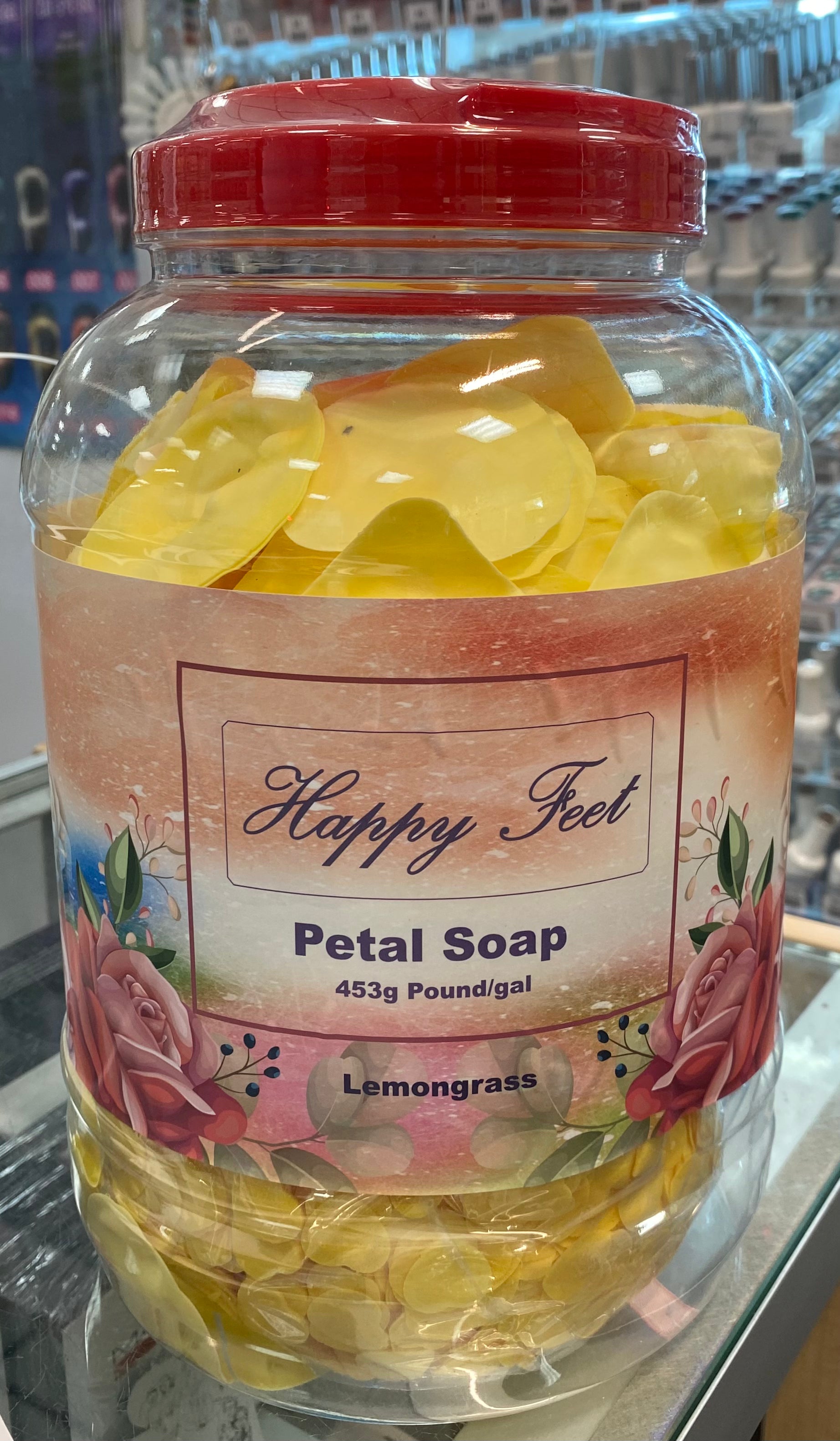 HappyFeet Petal Soak For Spa - Lemongrass - Case of 4