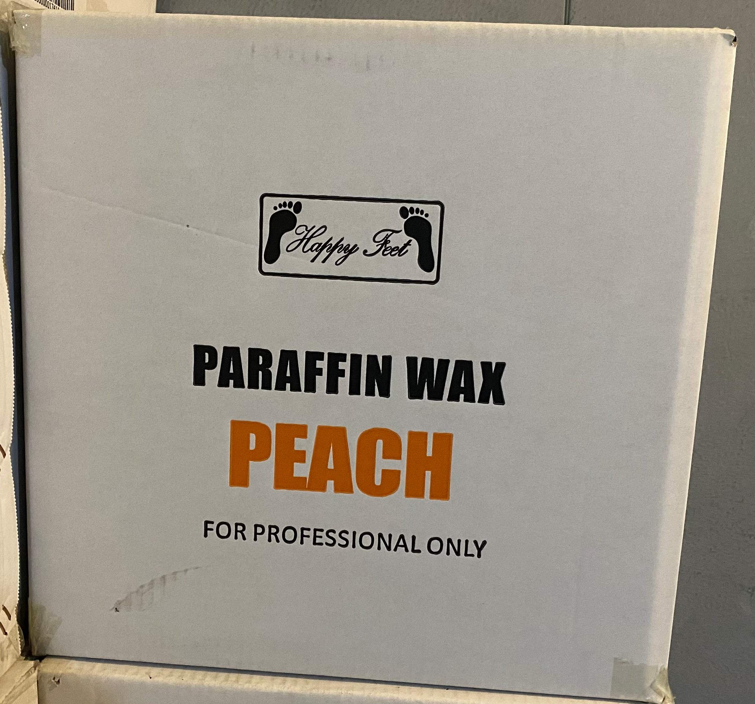 HappyFeet Paraffin - Peach - Case of 6_ LMT 5Cases