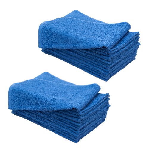 Extreme+ 100% Cotton Towel - Royal Blue 16x29 - Pack of 12 (3Lbs)