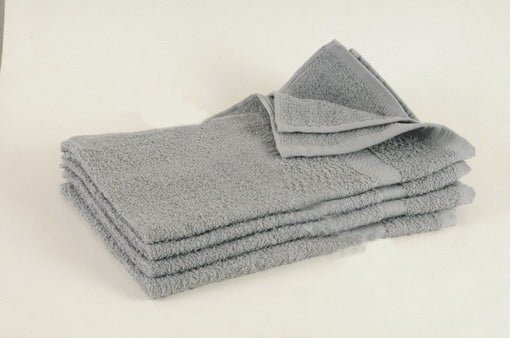 Extreme+ 100% Cotton Towel - Silver Grey 16x29 - Pack of 12 (3Lbs)