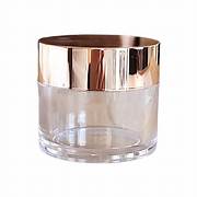 Plastic Empty Jaz With GOLD Lid 4oz