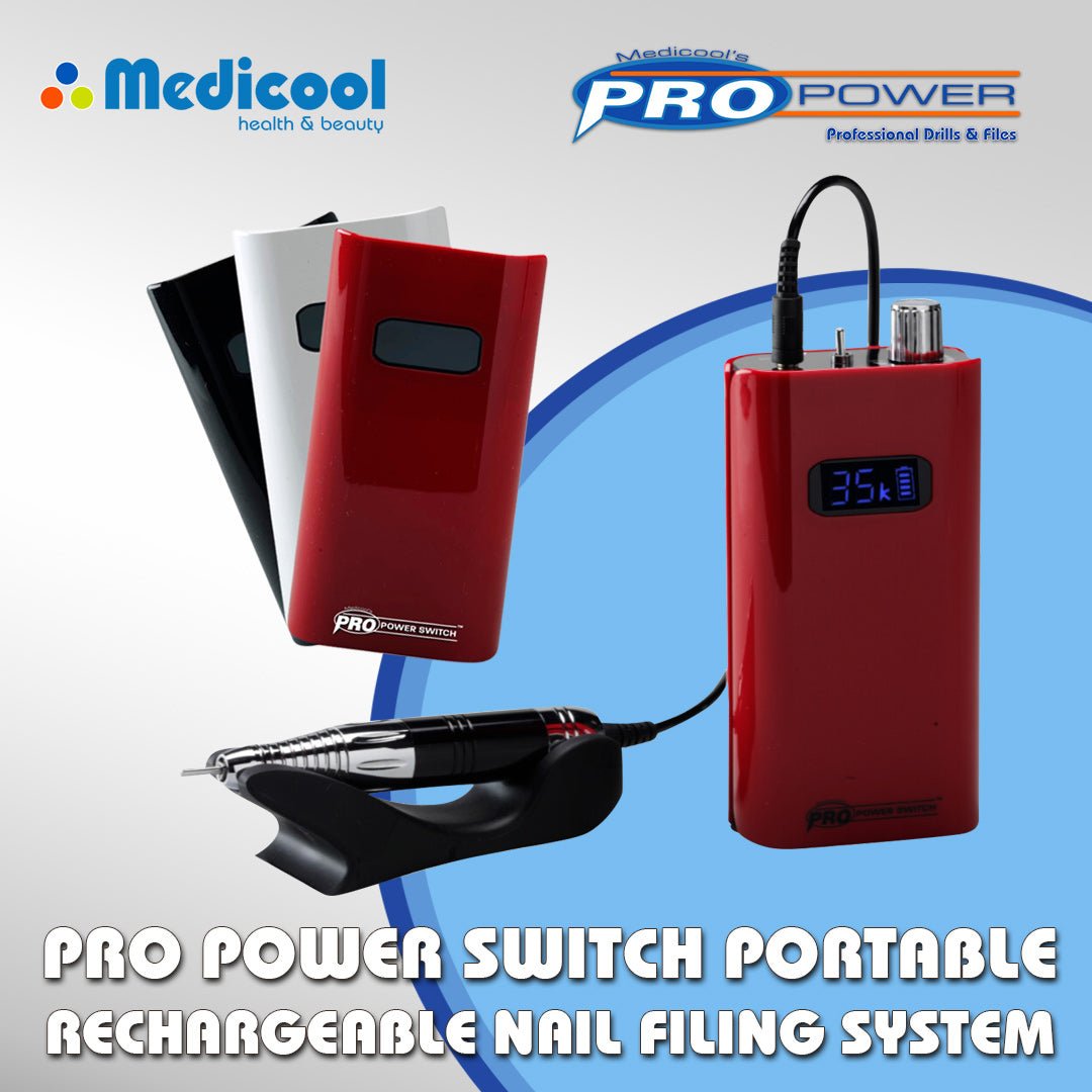 Medicool Pro Power Switch portable nail drill