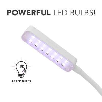 Kiara Sky Beyond Pro Rechargeable Flash Cure LED Lamp - White