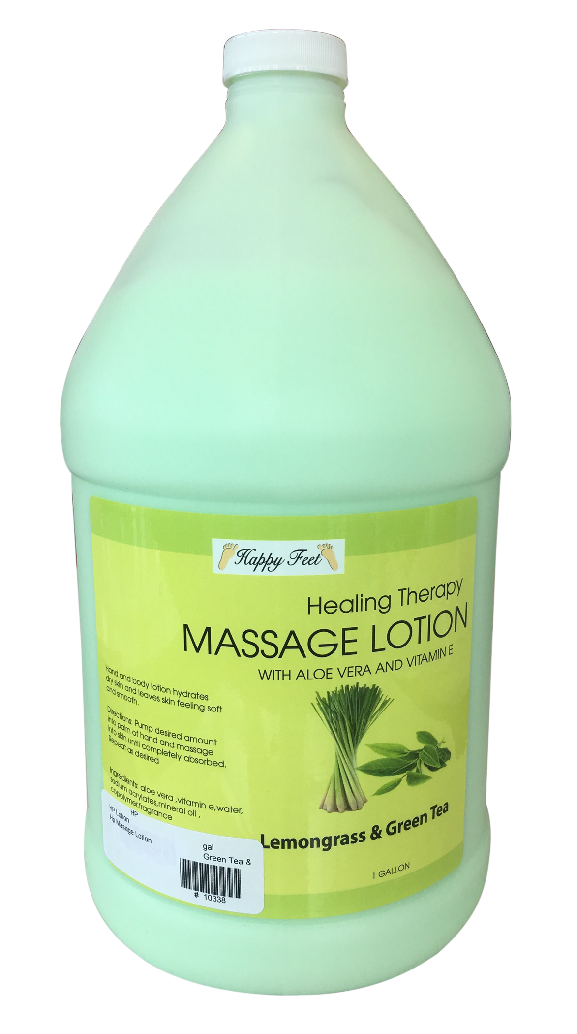 HappyFeet Lotion - Lemongrass & Green Tea - Case of 4