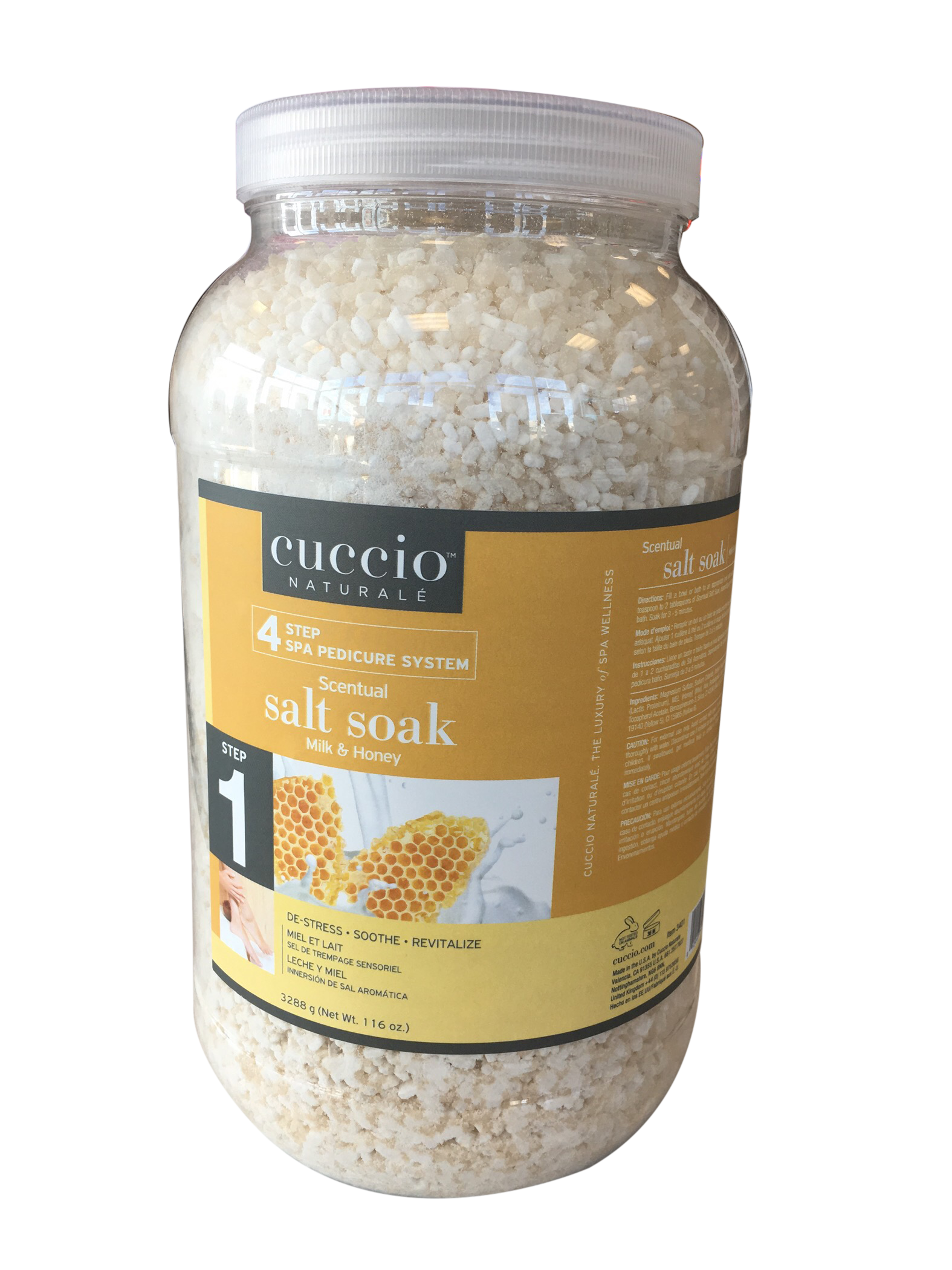 Cuccio Milk & Honey Sea Soak - Gallon