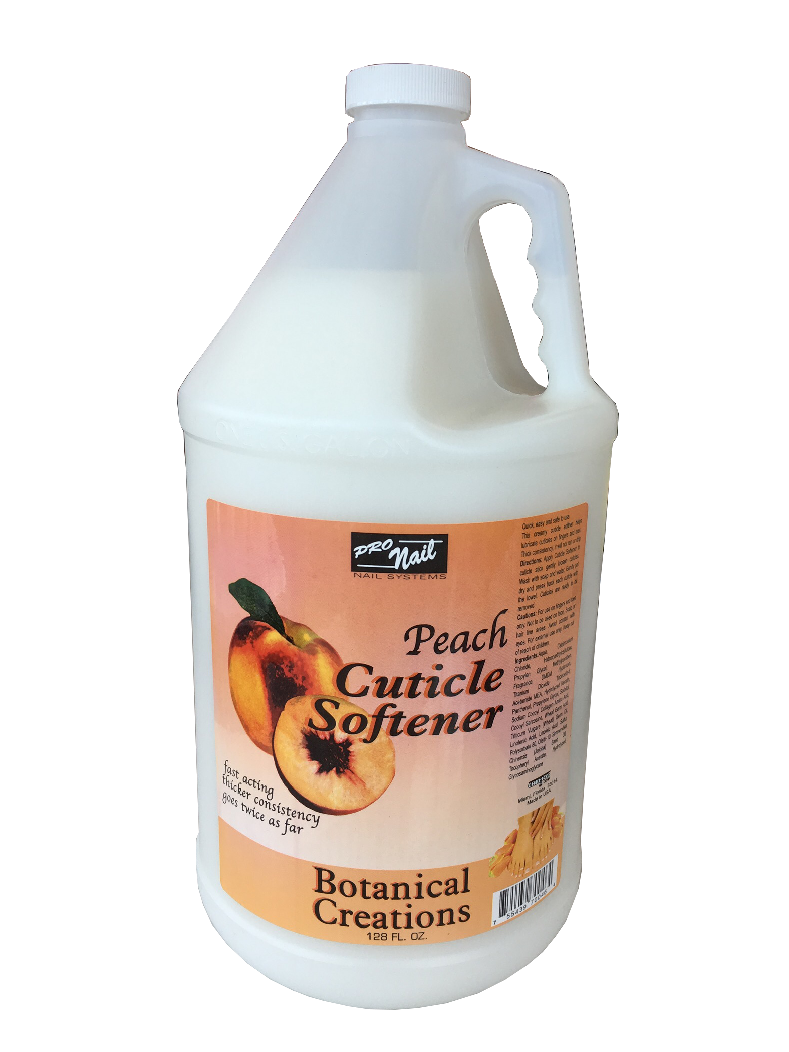 Chemo Cuticle Softenner - Peach - Gallon