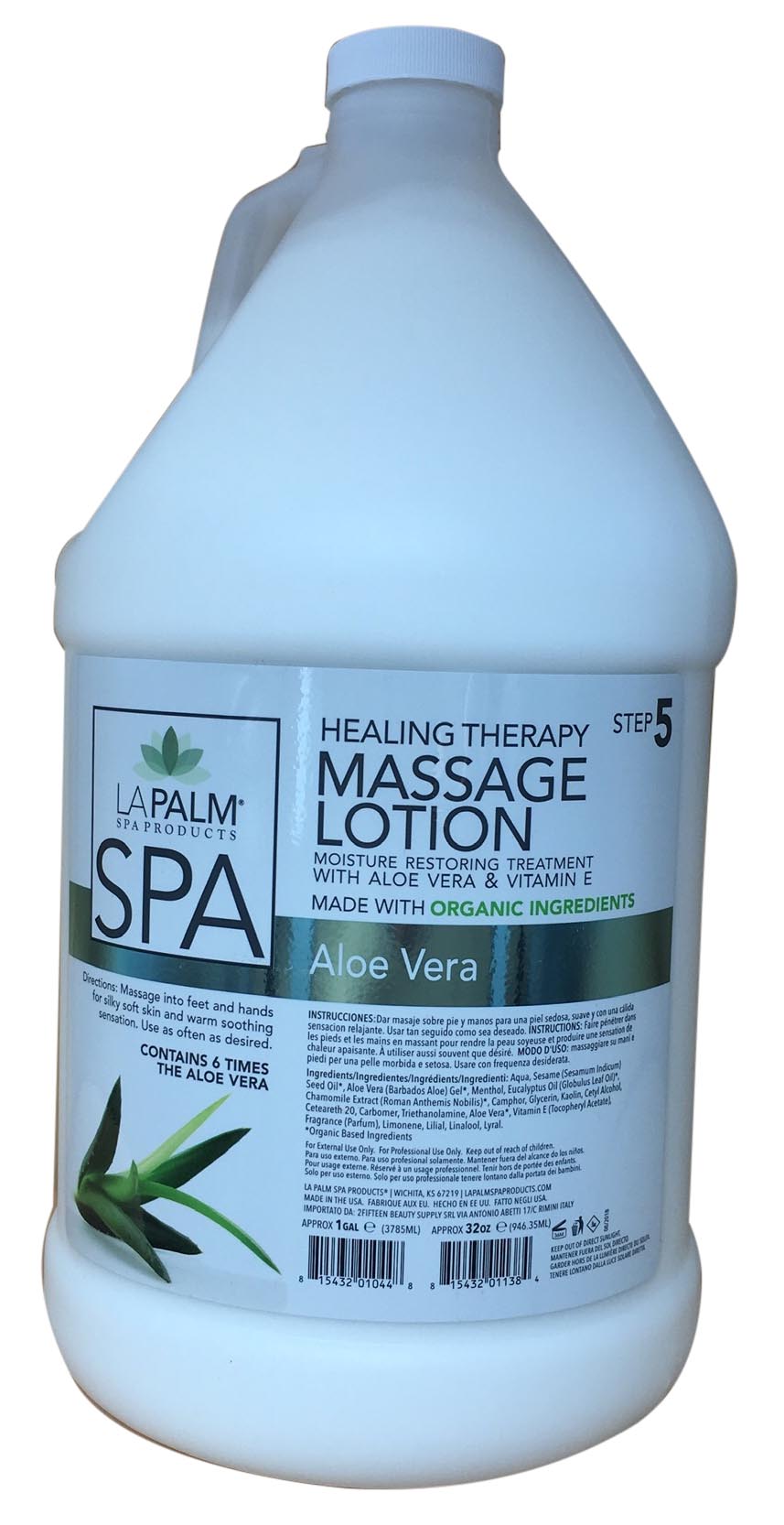 La Palm Lotion - Aloe Vera - Case of 4