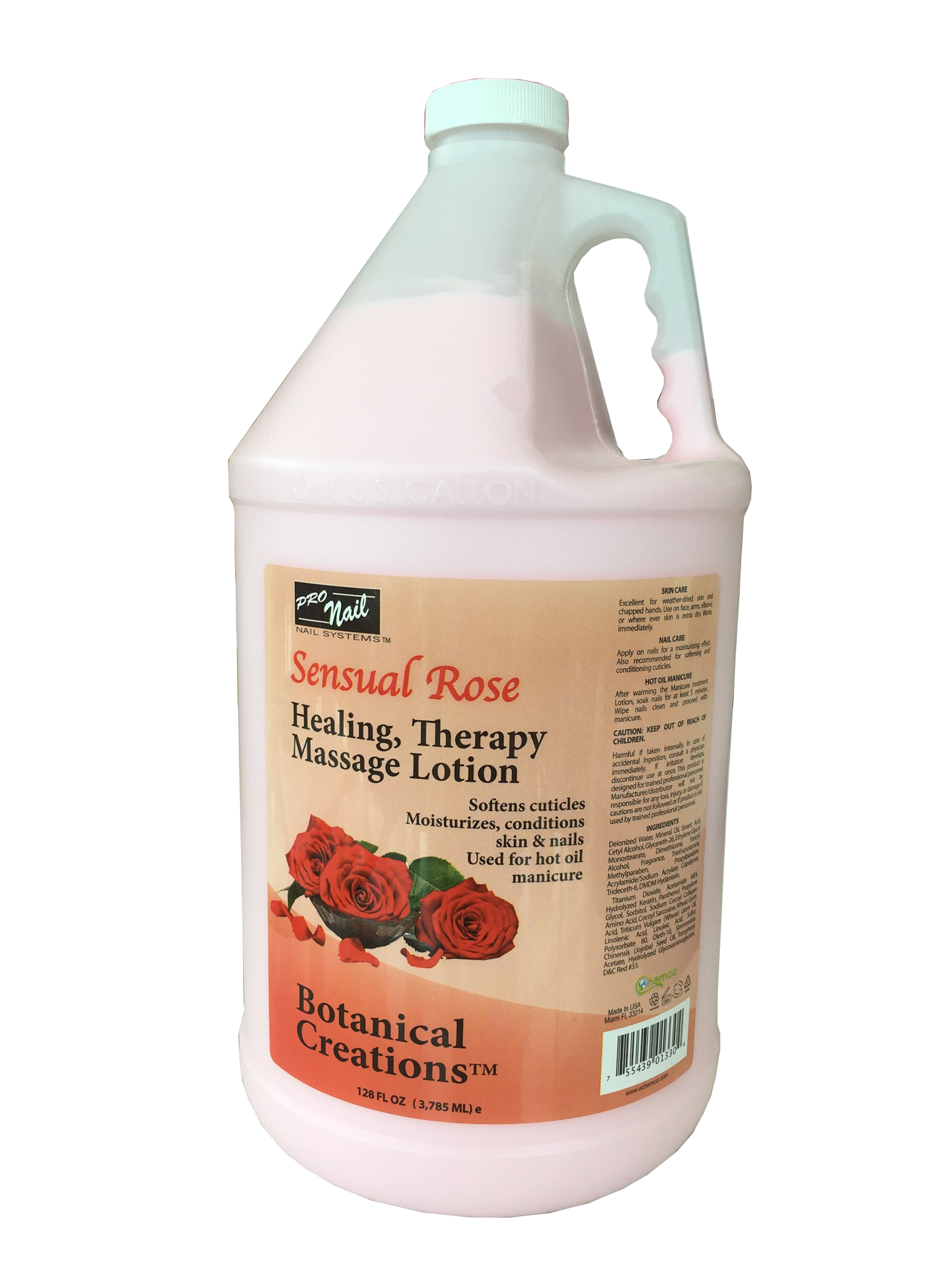 Chemco Pro Nail Lotion - Rose - Gallon