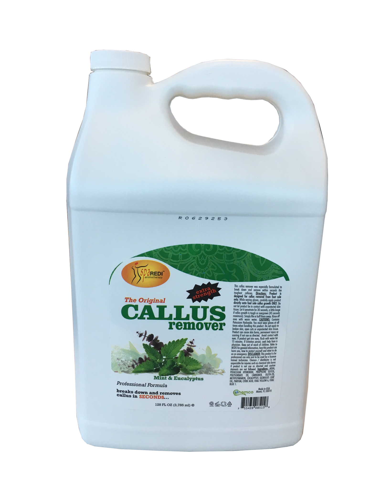 Chemco Callus Remover - Mint - Gallon